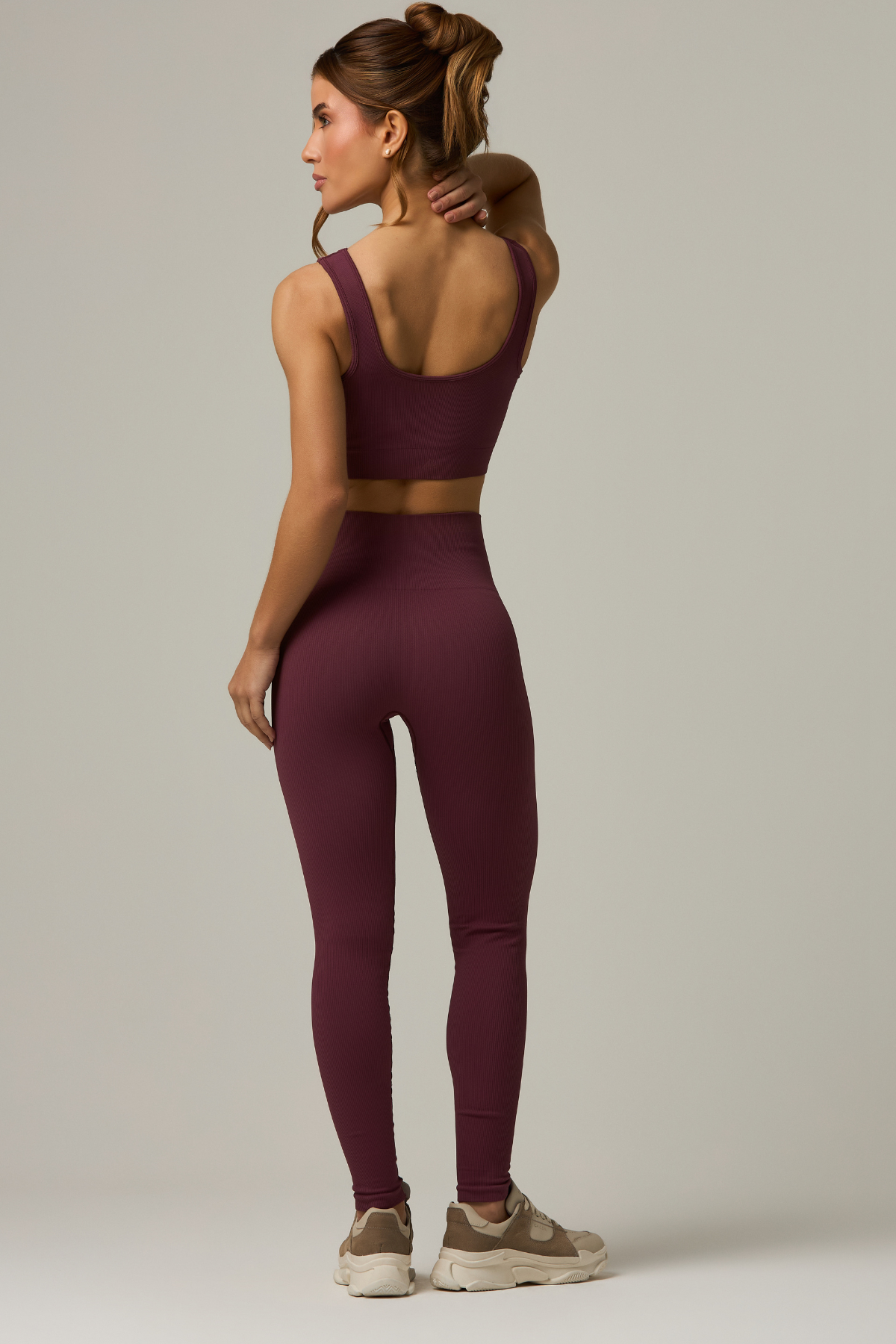 Legging Outsider Seamless Burgundy