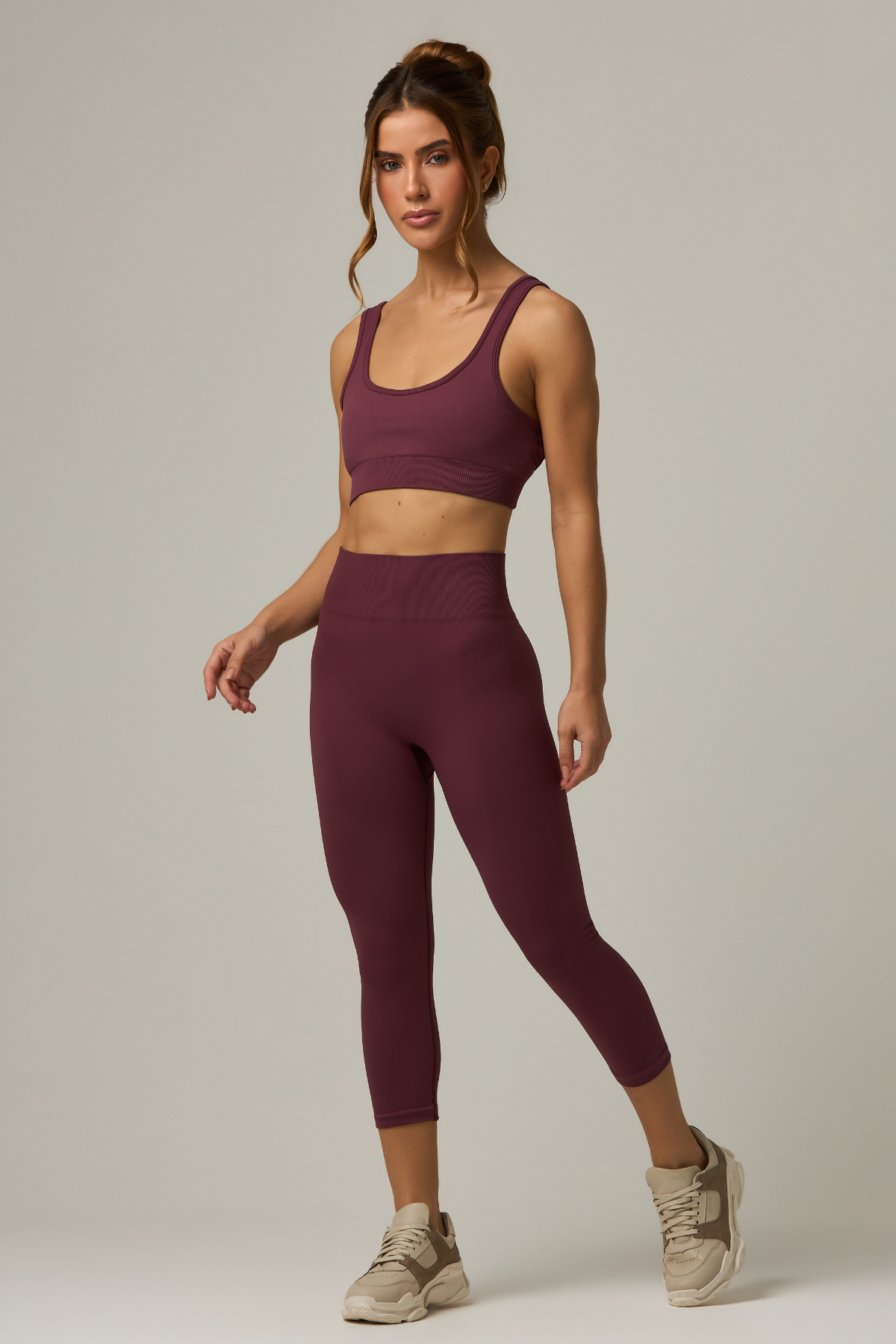 Legging Brawny Seamless Burgundy