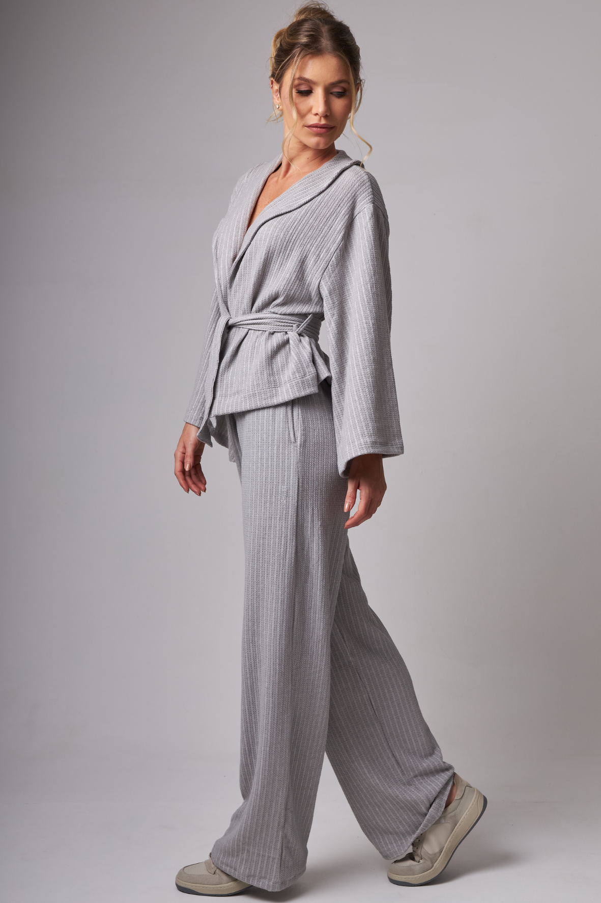 Kimono Light Tricot Grey