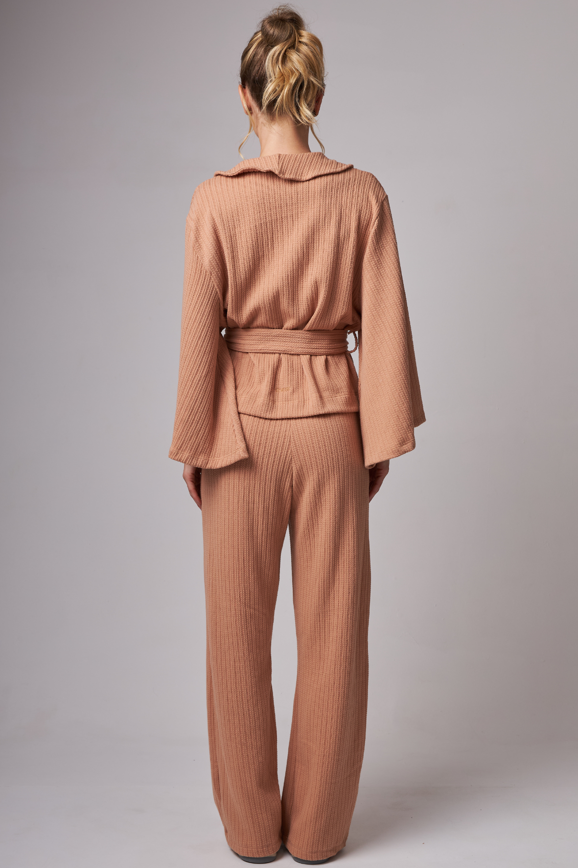 Wide Leg Light Tricot Nude