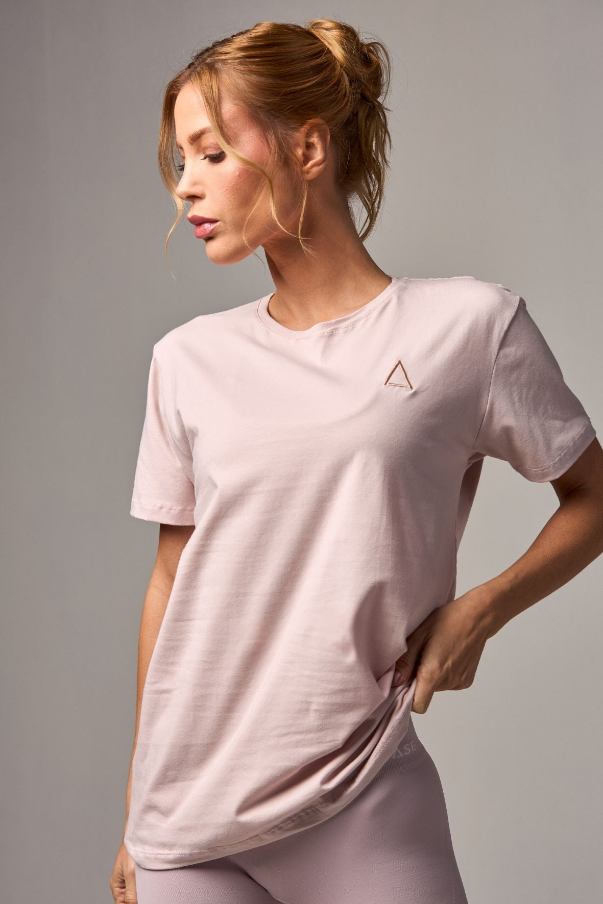 T-shirt Básica Essential Burnished Lilac