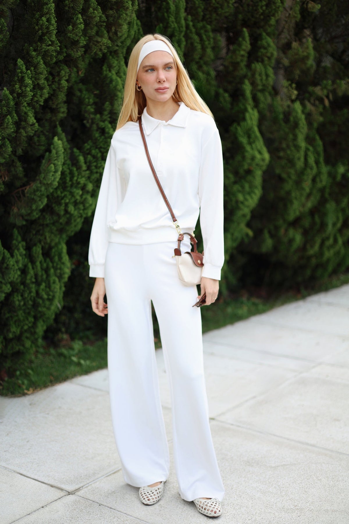 Pants Comfy White