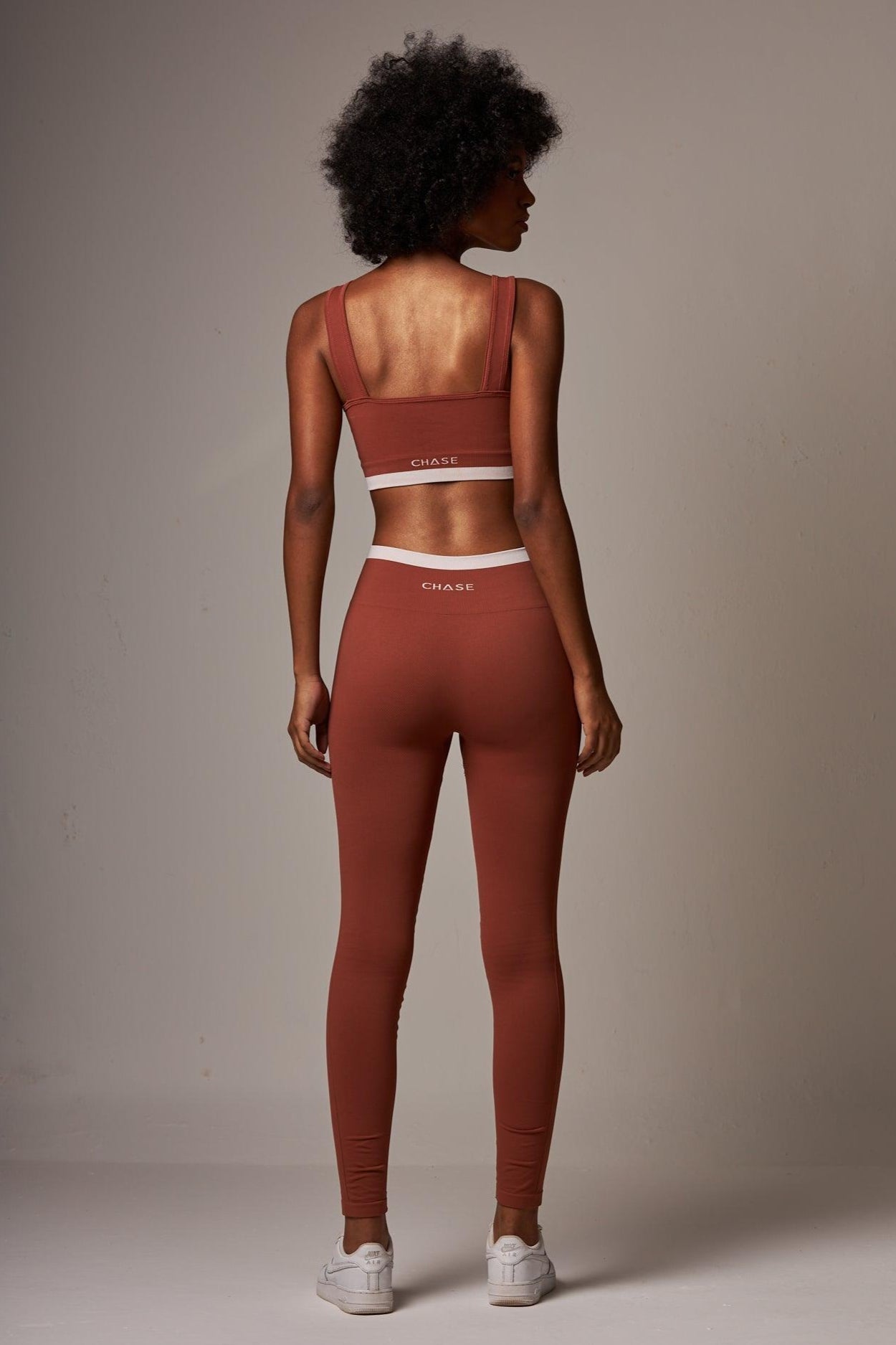 Legging Stripe Seamless Red Oak - chasebrasil.com