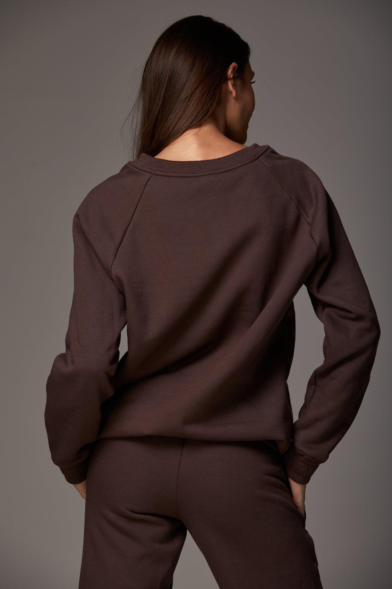 Moletom Gentle Dark Brown - chasebrasil.com