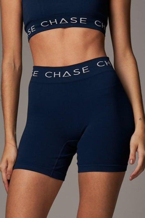Short Signature Seamless Azul Marinho - chasebrasil.com