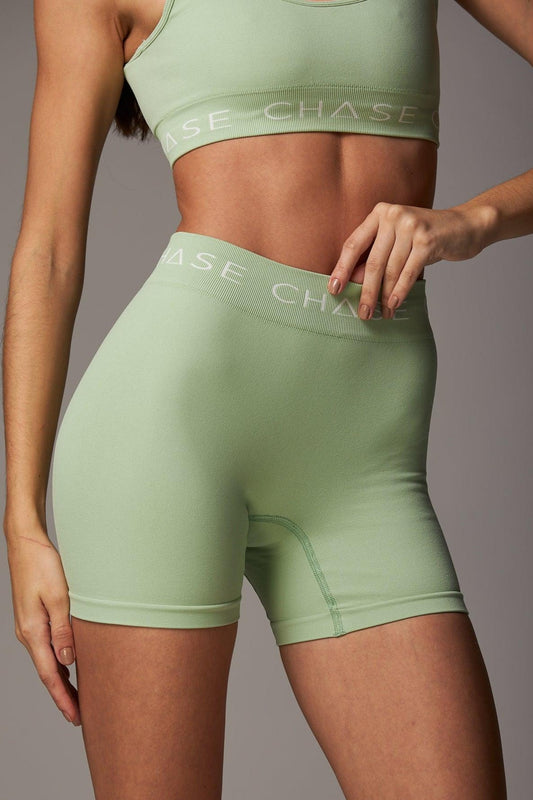 Short Signature Seamless Pistache - chasebrasil.com