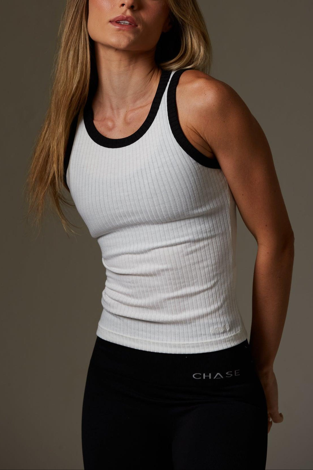 Tank Stripe Off White - chasebrasil.com