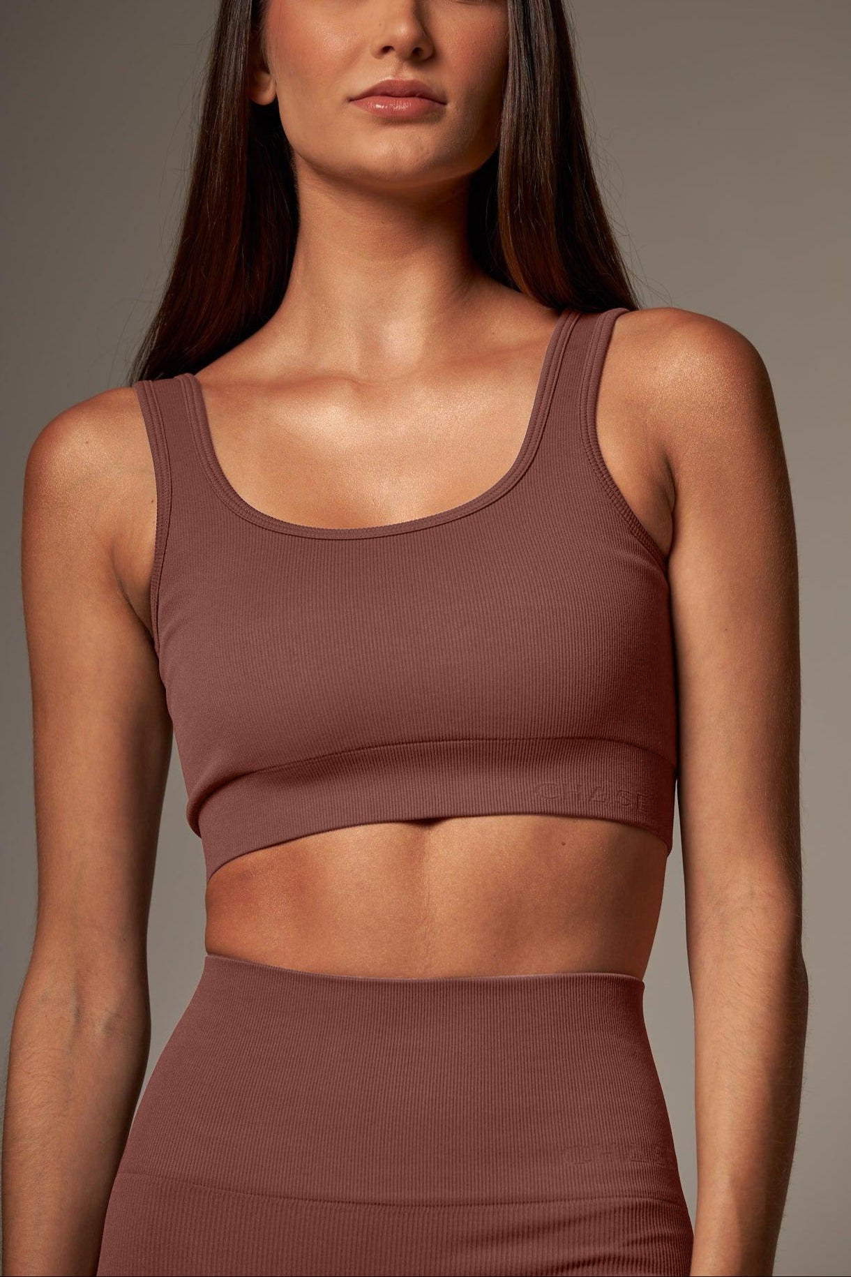 Top Outsider Seamless Middle Brown